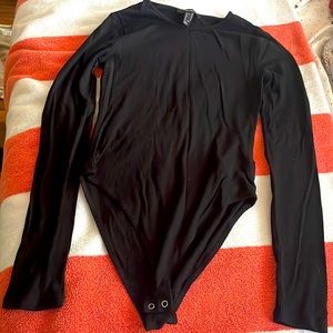 Forever 21 black shirt bodysuit